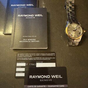 Raymond Weil Parsifal Self-Winding Mechanical Watch with 14K gold bezel